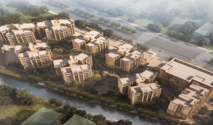 泰富华庭首期规划推出7栋小高层项目