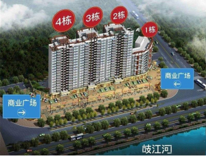 福晟钱隆湾畔推出新品75-90㎡二三房